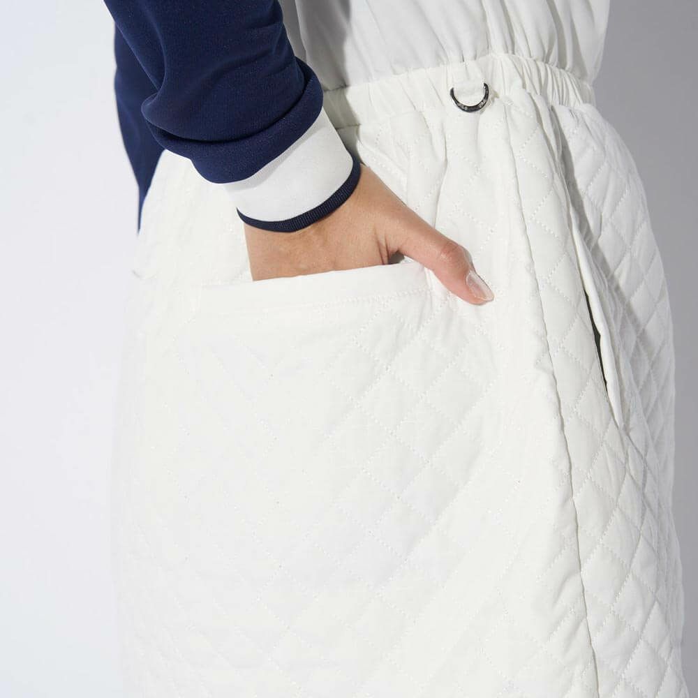 フィラ FILA　レディース 中綿 フルジップ ノースリーブ ワンピース 794-242　2024年モデル 詳細5