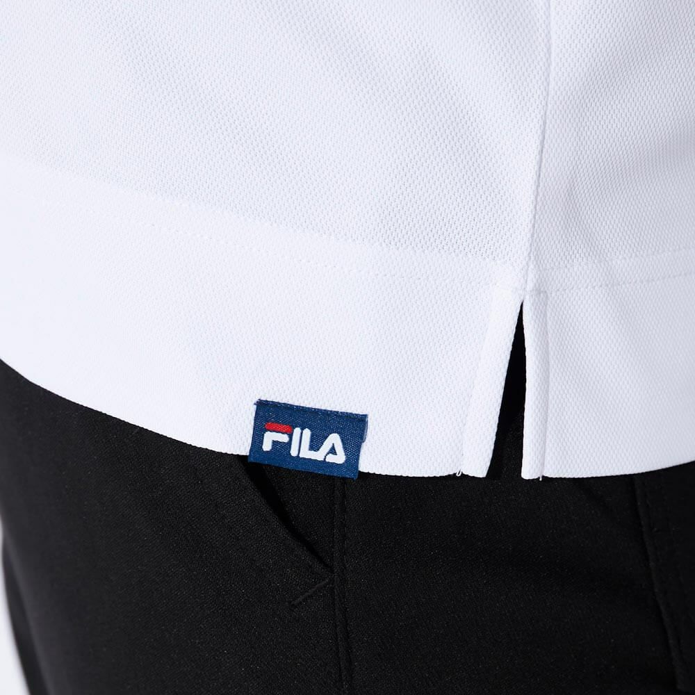 フィラ FILA　レディース 配色切替 長袖 ハーフジップ シャツ 794-502　2024年モデル 詳細8