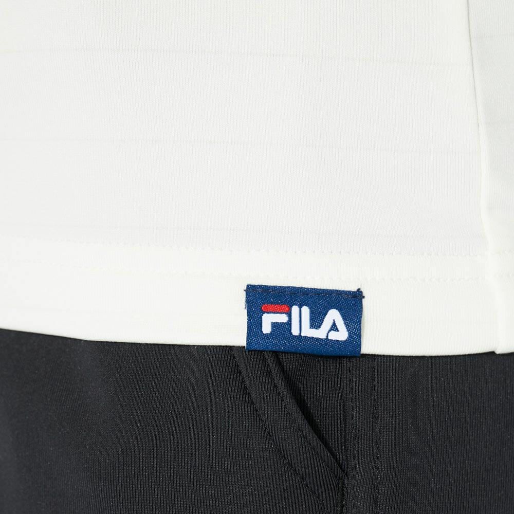 フィラ FILA　レディース ライン切替 長袖 ハーフジップ シャツ 794-541　2024年モデル 詳細5
