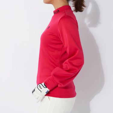 フィラ FILA　レディース リブ衿 長袖 モックネック シャツ 794-560　2024年モデル 詳細6