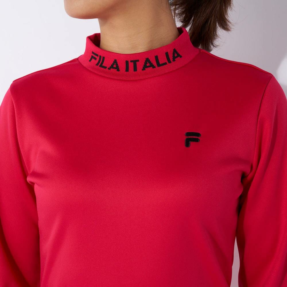 フィラ FILA　レディース リブ衿 長袖 モックネック シャツ 794-560　2024年モデル 詳細7