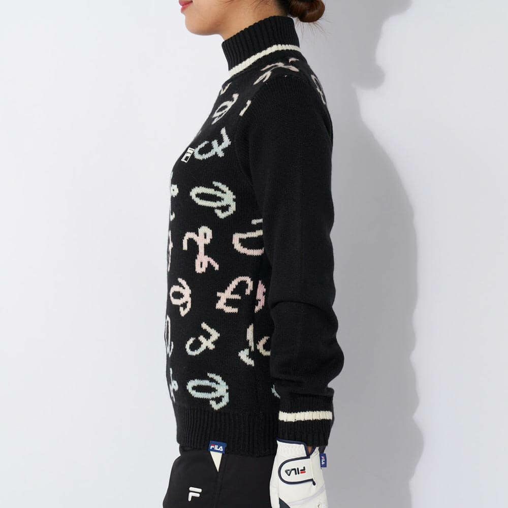 フィラ FILA　レディース 長袖 ハイネック セーター 794-704　2024年モデル 詳細3