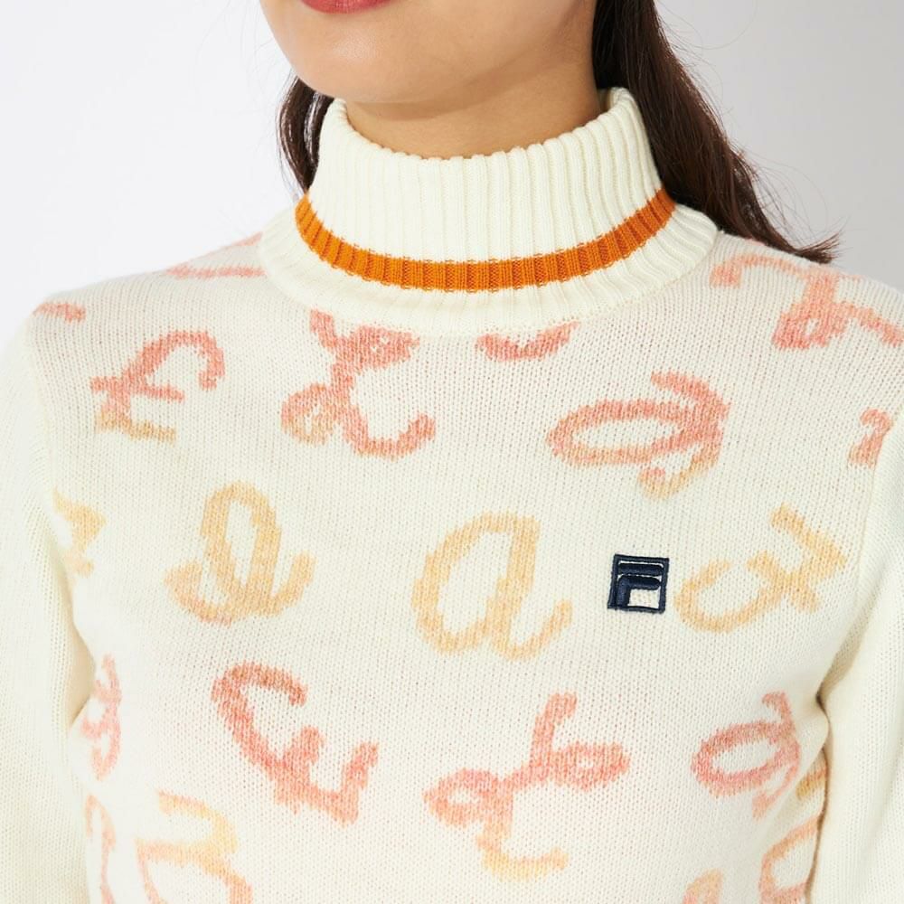 フィラ FILA　レディース 長袖 ハイネック セーター 794-704　2024年モデル 詳細8