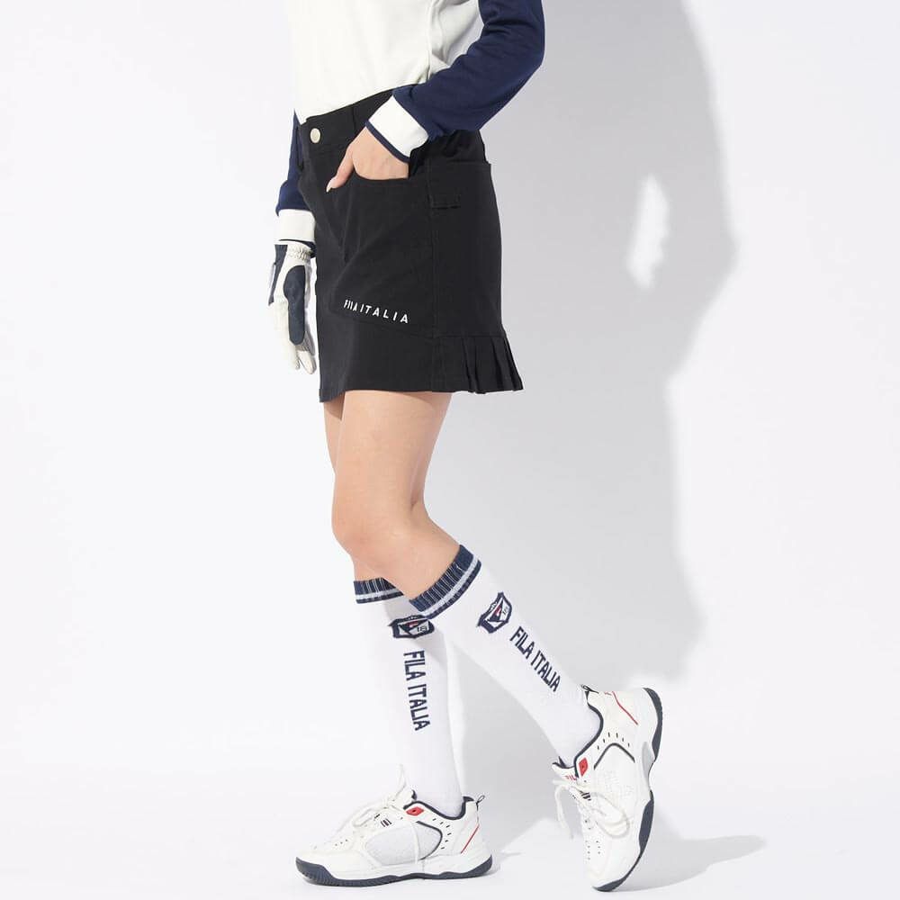 フィラ FILA　レディース バックプリーツ インナーパンツ付き スカート 794-307　2024年モデル 詳細1