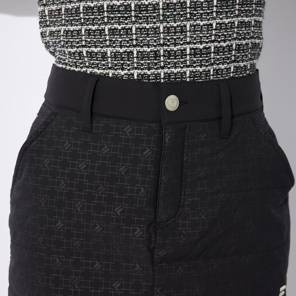 フィラ FILA　レディース 撥水 4WAYストレッチ 裾ニット 中綿 スカート 794-342　2024年モデル 詳細6