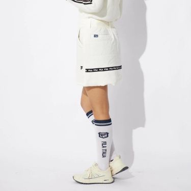 フィラ FILA　レディース 撥水 4WAYストレッチ 裾ニット 中綿 スカート 794-342　2024年モデル 詳細10