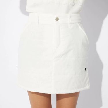 フィラ FILA　レディース 撥水 4WAYストレッチ 裾ニット 中綿 スカート 794-342　2024年モデル 詳細11