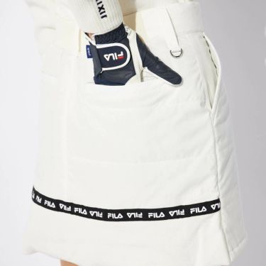 フィラ FILA　レディース 撥水 4WAYストレッチ 裾ニット 中綿 スカート 794-342　2024年モデル 詳細16