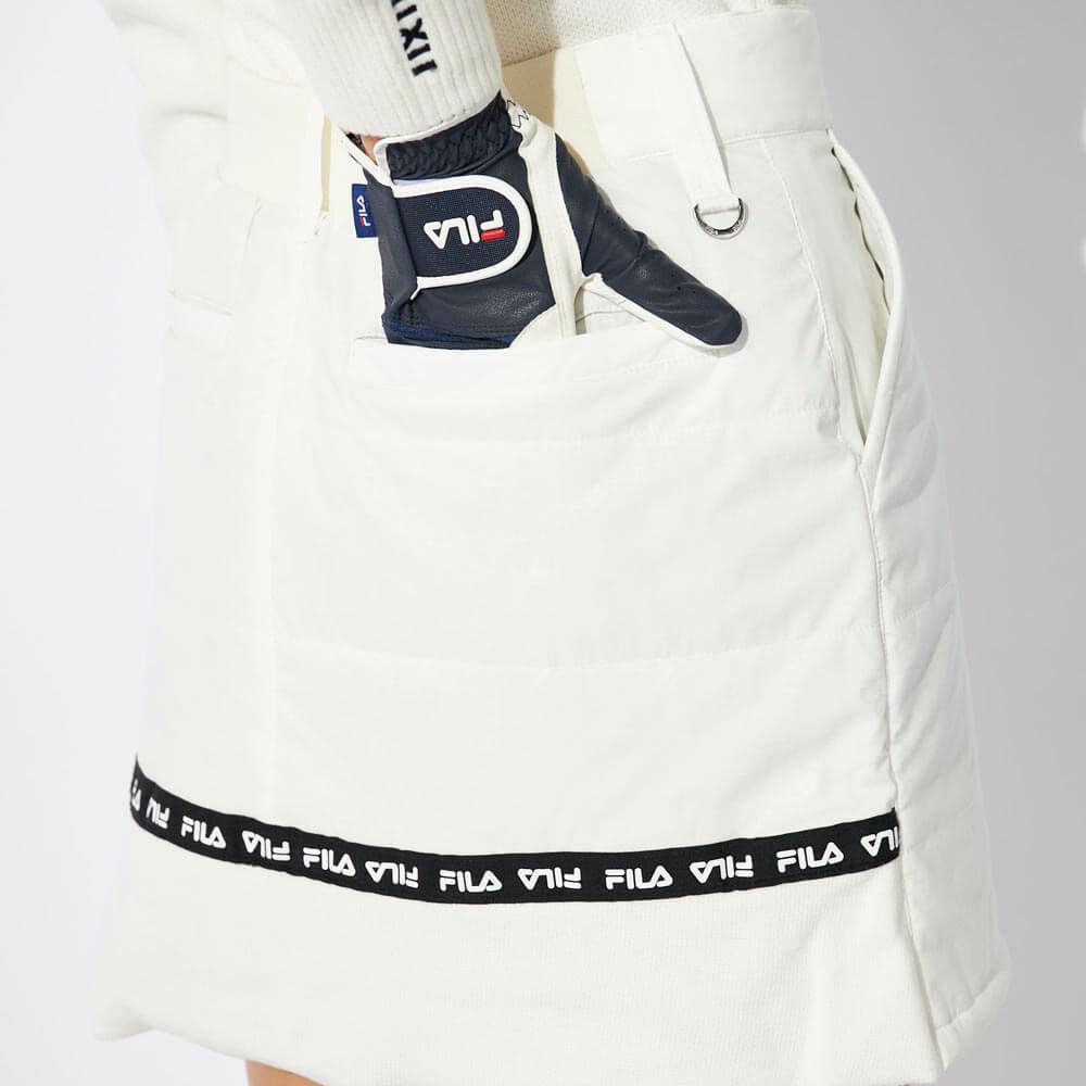フィラ FILA　レディース 撥水 4WAYストレッチ 裾ニット 中綿 スカート 794-342　2024年モデル 詳細16