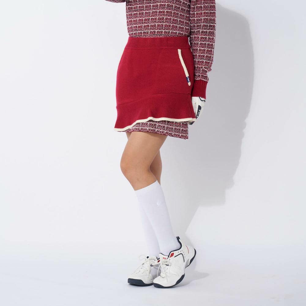 フィラ FILA　レディース ニット スカート 794-363　2024年モデル 詳細12