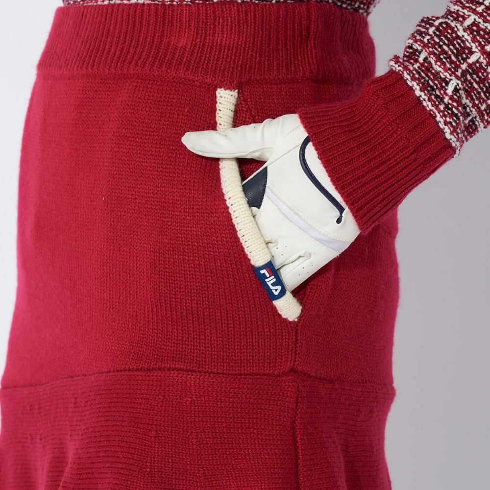 フィラ FILA　レディース ニット スカート 794-363　2024年モデル 詳細15