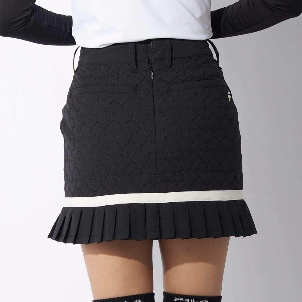 フィラ FILA　レディース 中綿 裾プリーツ スカート 794-364　2024年モデル 詳細1 画像2(ALT)