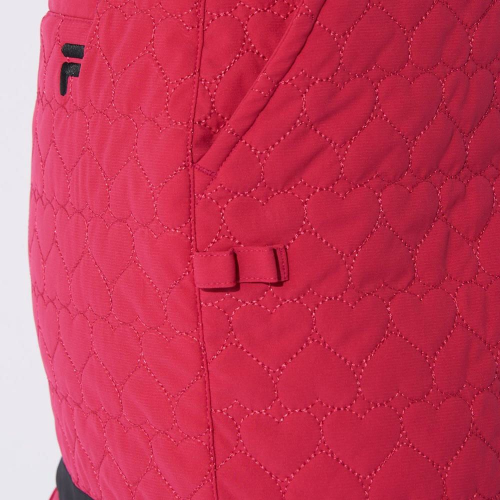 フィラ FILA　レディース 中綿 裾プリーツ スカート 794-364　2024年モデル 詳細1 画像2(ALT)