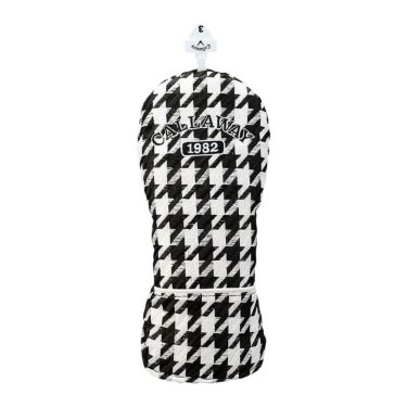 キャロウェイ　STYLE SPL フェアウェイウッド用 ヘッドカバーFW 25 JM 5525083 ホワイト/ブラック　2025年モデル ホワイト/ブラック