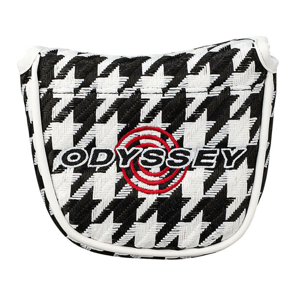 オデッセイ　STYLE SPL マレット パターカバー FW 25 JM 5525089 ホワイト/ブラック　2025年モデル ホワイト/ブラック