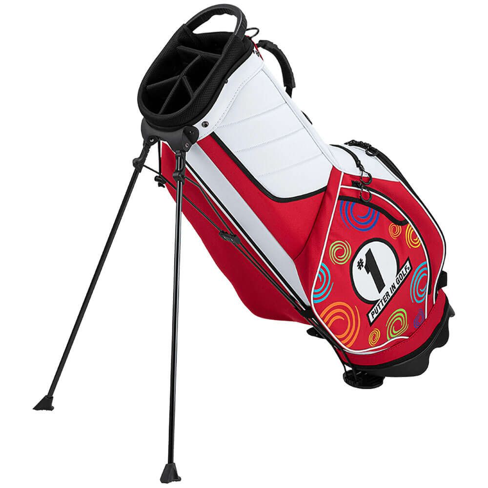 オデッセイ　No1 スタンド キャディバッグ FW 25 JM 5125145 ホワイト/レッド　2025年モデル 詳細1