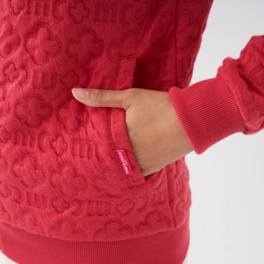 マリクレール marie claire　レディース キルト 長袖 フルジップ パーカー 733-200 ピンク 詳細5