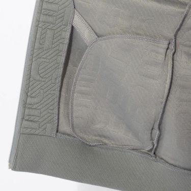 マリクレール marie claire　レディース 長袖 フルジップ ハイネック ブルゾン 734-222　2024年モデル グレー 詳細5