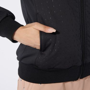 マリクレール marie claire　レディース 生地切替 キルト 長袖 フルジップ ブルゾン 734-224　2024年モデル 詳細1 画像2(ALT)