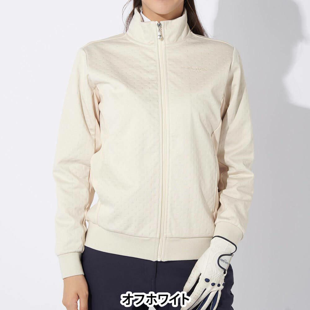 マリクレール marie claire　レディース 生地切替 キルト 長袖 フルジップ ブルゾン 734-224　2024年モデル 詳細1 画像2(ALT)