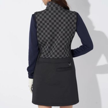 マリクレール marie claire　レディース ブロック柄 ワンピース ベスト 734-424　2024年モデル 詳細1 画像2(ALT)