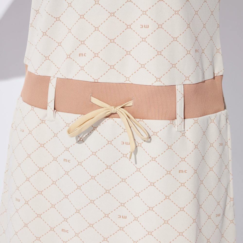 マリクレール marie claire　レディース 長袖 ハーフジップ ワンピース 734-427Y　2024年モデル 詳細1 画像2(ALT)