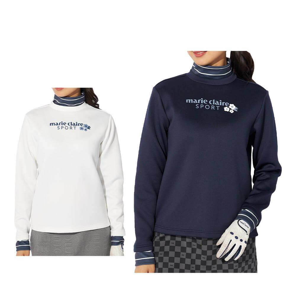 マリクレール marie claire　レディース レイヤード風 長袖 プルオーバー 734-521　2024年モデル 詳細1