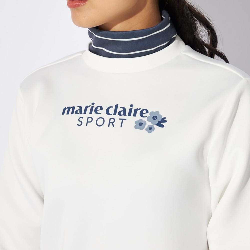 マリクレール marie claire　レディース レイヤード風 長袖 プルオーバー 734-521　2024年モデル 詳細1 画像2(ALT)