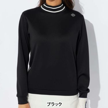 マリクレール marie claire　レディース ダンボールニット 長袖 モックネック シャツ 734-530　2024年モデル 詳細1 画像2(ALT)