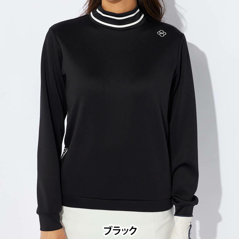 マリクレール marie claire　レディース ダンボールニット 長袖 モックネック シャツ 734-530　2024年モデル 詳細1 画像2(ALT)