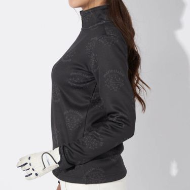 マリクレール marie claire　レディース 裏起毛 長袖 ハーフジップ シャツ 734-536　2024年モデル 詳細1 画像2(ALT)