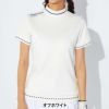 マリクレール marie claire　レディース 半袖 モックネック シャツ 734-600 [2024年モデル] ゴルフウェア [50％OFF] 特価  詳細1 画像2(ALT)
