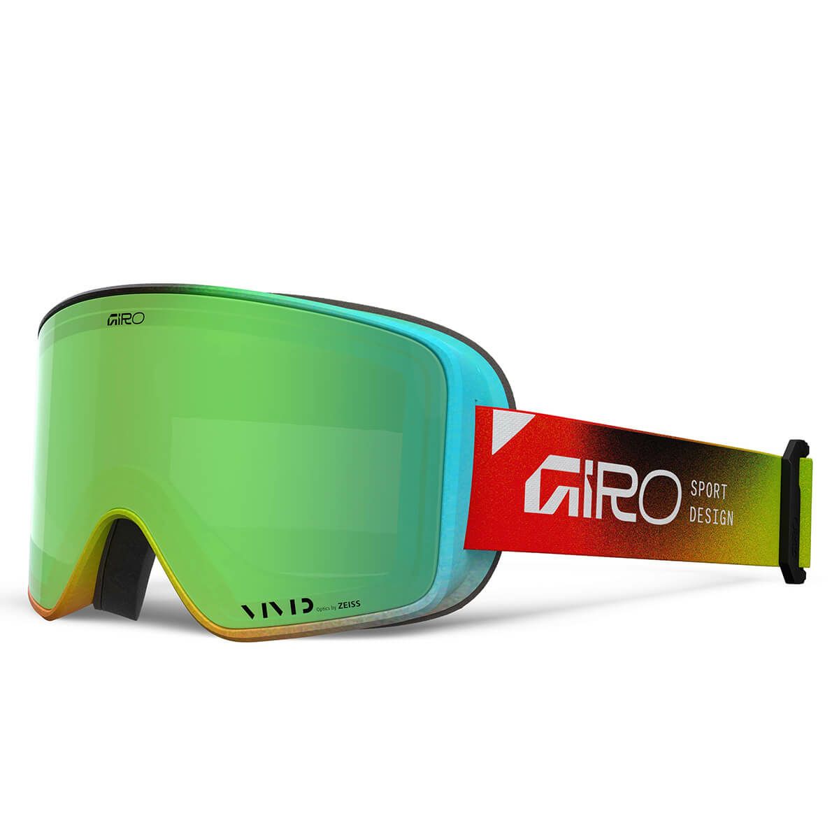 ジロ GIRO　METHOD AF メソッド アジアフィット ボーナスレンズ付き MULTI FADED/VIVID Emerald+VIVID Infrared　スキー スノーボードゴーグル 2025-2026 MULTI FADED