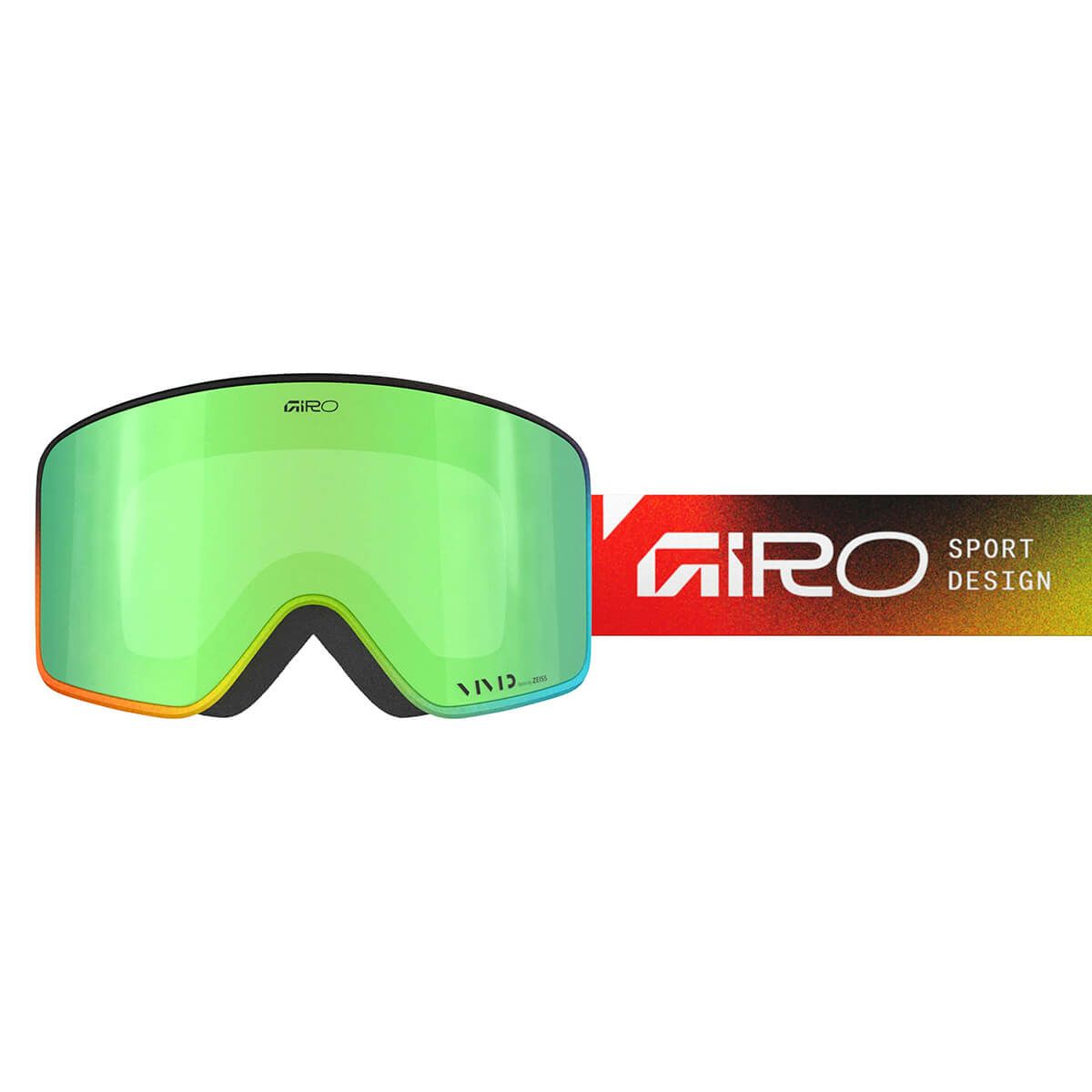 ジロ GIRO　METHOD AF メソッド アジアフィット ボーナスレンズ付き MULTI FADED/VIVID Emerald+VIVID Infrared　スキー スノーボードゴーグル 2025-2026 MULTI FADED 画像2(ALT)