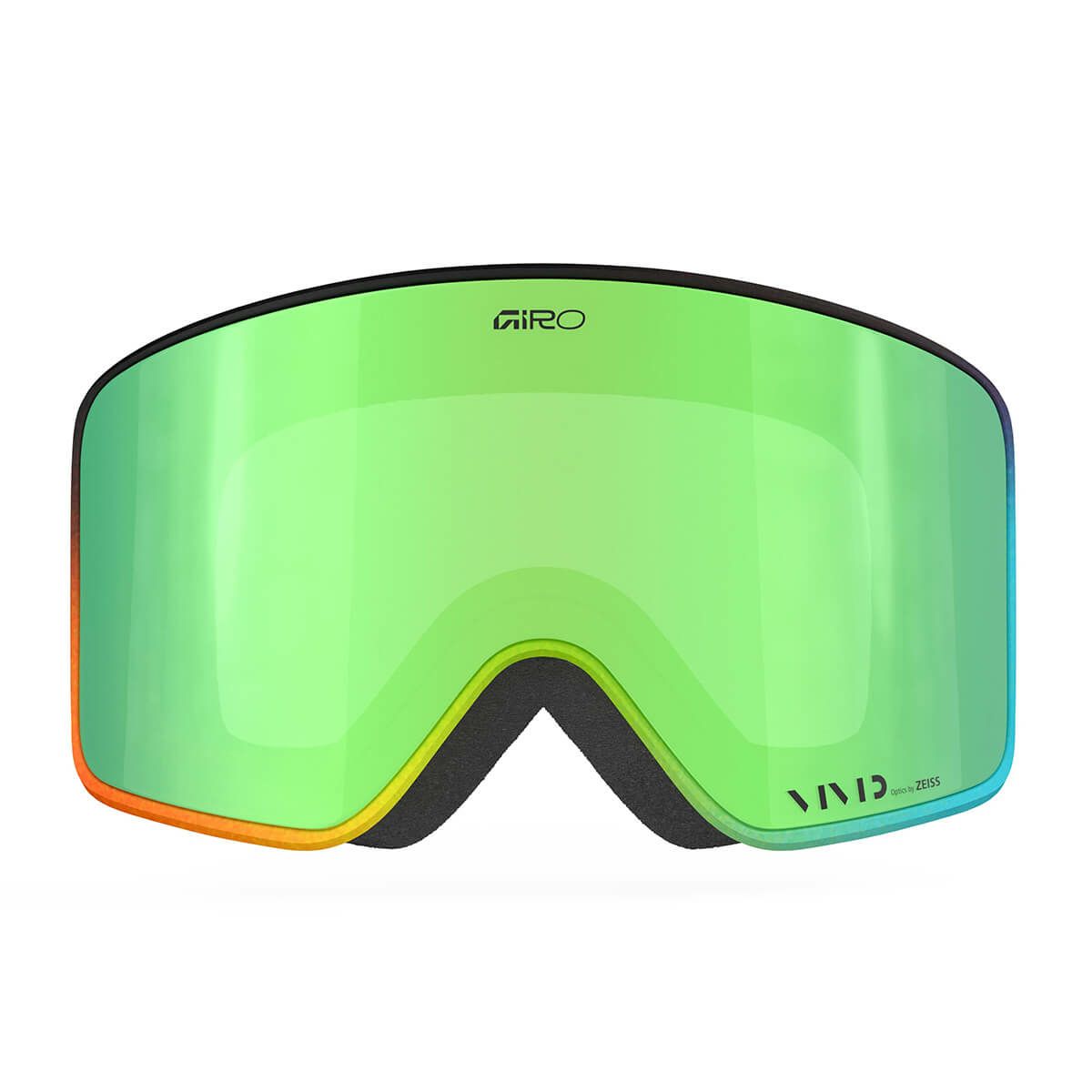 ジロ GIRO　METHOD AF メソッド アジアフィット ボーナスレンズ付き MULTI FADED/VIVID Emerald+VIVID Infrared　スキー スノーボードゴーグル 2025-2026 MULTI FADED 画像2(ALT)