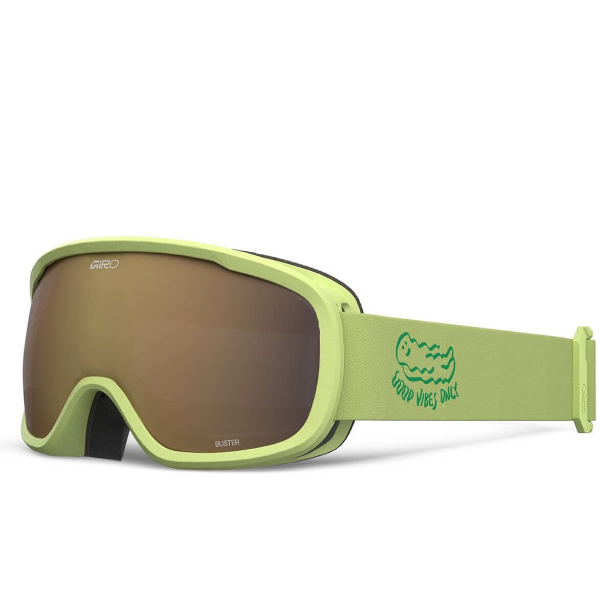 ジロ GIRO　BUSTER バスター LIME NAMUK/Amber Rose　ジュニア スキー スノーボードゴーグル 2025-2026 LIME NAMUK