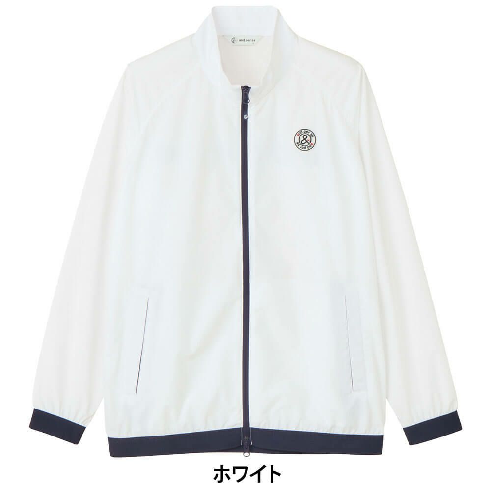 アンパスィ and per se　メンズ 撥水 ストレッチ 長袖 フルジップ ブルゾン AMF1105G1　2025年モデル 画像2(ALT)