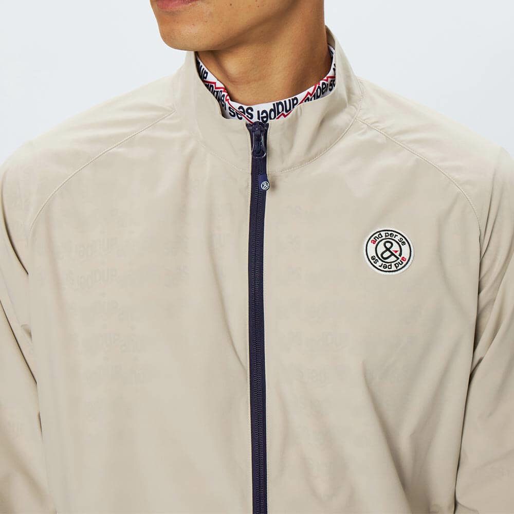 アンパスィ and per se　メンズ 撥水 ストレッチ 長袖 フルジップ ブルゾン AMF1105G1　2025年モデル 画像2(ALT)