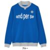 アンパスィ and per se　メンズ ダンボールニット 長袖 モックネック プルオーバー AMF6205J1　2025年モデル 画像2(ALT)
