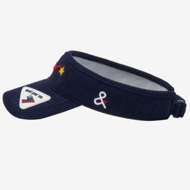 アンパスィ and per se　レディース バイザー AFF8705 30 ネイビー　2025年モデル 　2025年モデル 画像2(ALT)