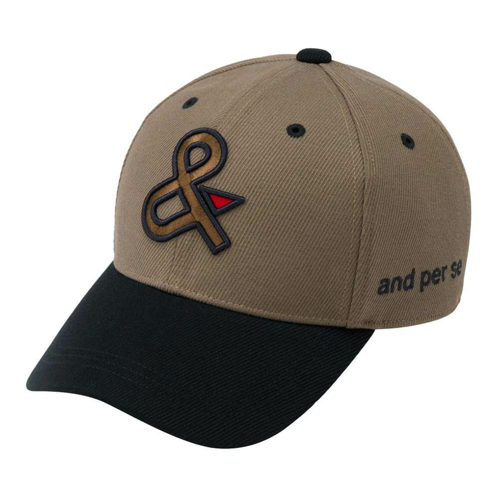 アンパスィ and per se　メンズ キャップ AMF8405 51 ベージュ　2025年モデル ベージュ