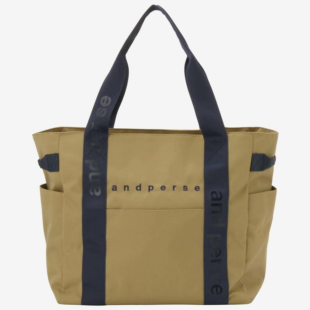 アンパスィ and per se　ユニセックス トートバック AUA7125 52 キャメル　2025年モデル 画像2(ALT)