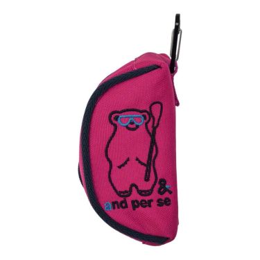 アンパスィ and per se　ボールポーチ AUF7205 43 ピンク　2025年モデル ピンク