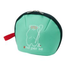 アンパスィ and per se　保冷ポーチ AUF7245 33 アクア　2025年モデル