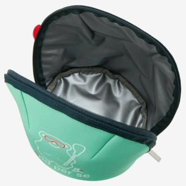 アンパスィ and per se　ユニセックス 保冷ポーチ AUF7245 33 アクア　2025年モデル 画像2(ALT)