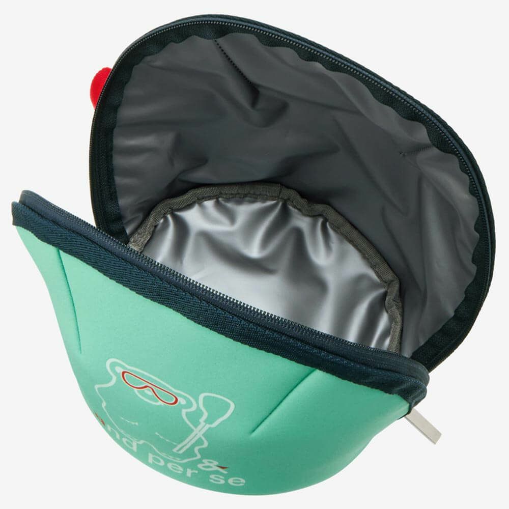 アンパスィ and per se　ユニセックス 保冷ポーチ AUF7245 33 アクア　2025年モデル 画像2(ALT)