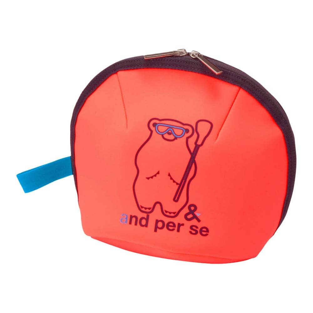 アンパスィ and per se　保冷ポーチ AUF7245 77 サンオレンジ　2025年モデル サンオレンジ