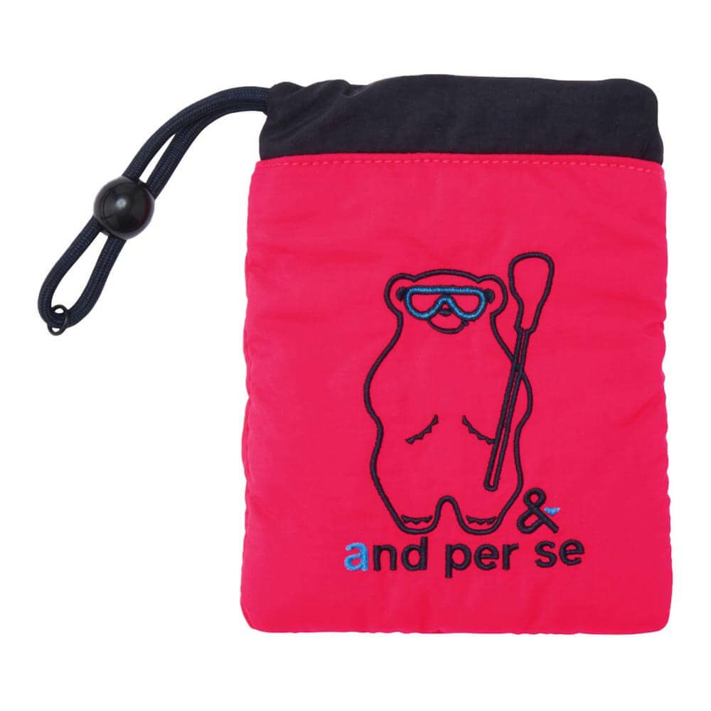 アンパスィ and per se　マルチポーチ AUF7265 43 ピンク　2025年モデル ピンク