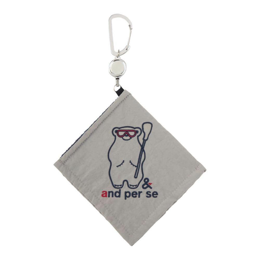 アンパスィ and per se　ボールクリーナー AUF8345 23 グレー　2025年モデル グレー