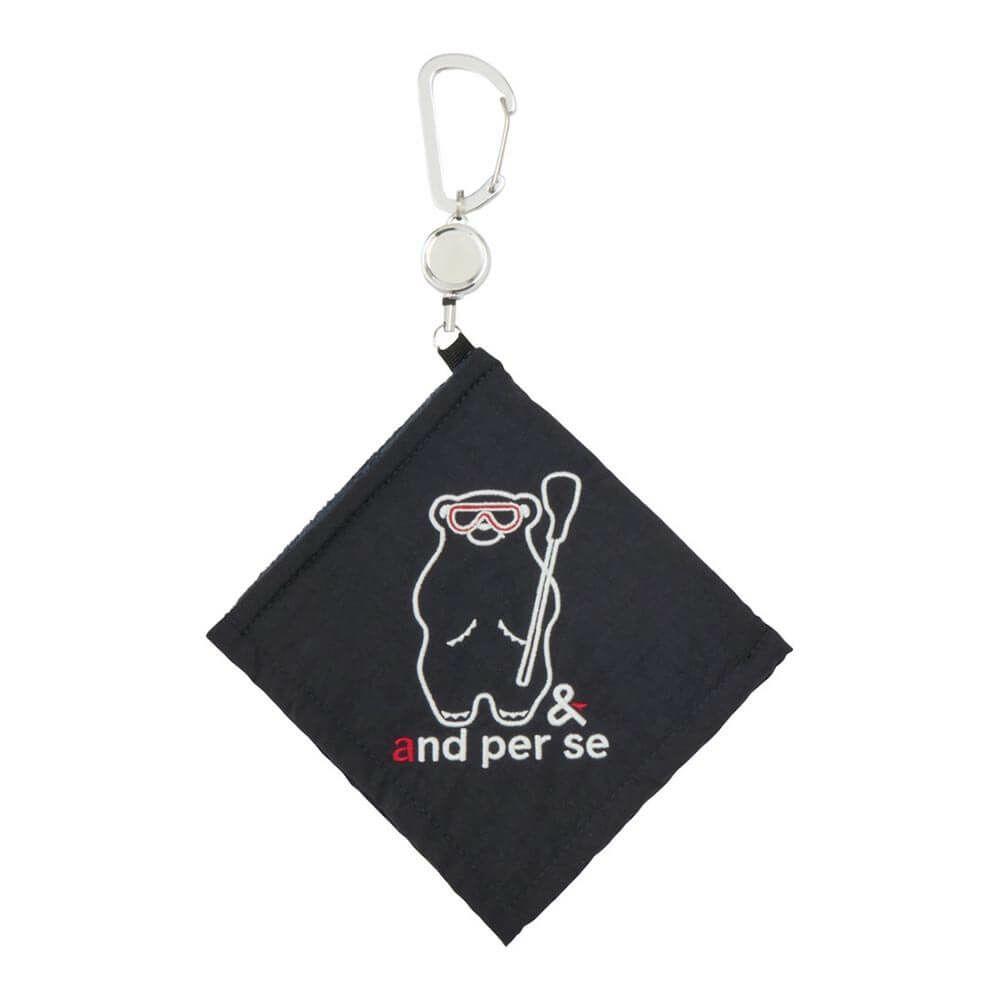 アンパスィ and per se　ボールクリーナー AUF8345 30 ネイビー　2025年モデル ネイビー